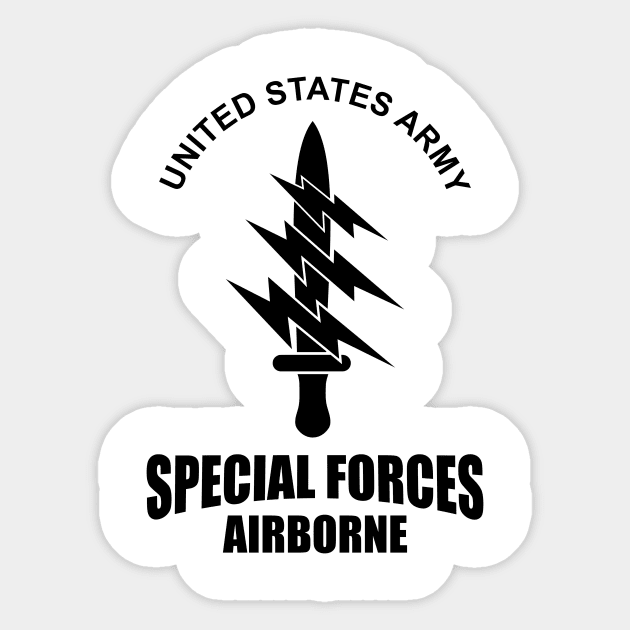 US Special Forces Airborne Sticker by Firemission45